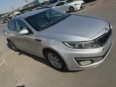 Kia optima 2016 silver color GCC calen car-3