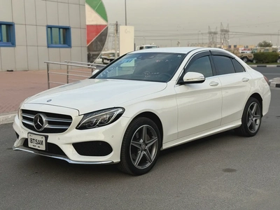 MERCEDES C 200 - AMG PACKAGE - 2015 - 51,000 kms  - JAPANESE SPEC-0