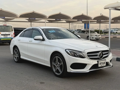 MERCEDES C 200 - AMG PACKAGE - 2015 - 51,000 kms  - JAPANESE SPEC-1