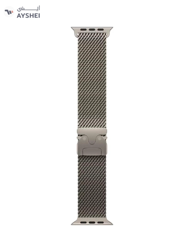 Apple Watch Ultra 2 (2024) GPS + Cellular 49mm Natural Titanium Case With Natural Titanium Milanese Loop - L