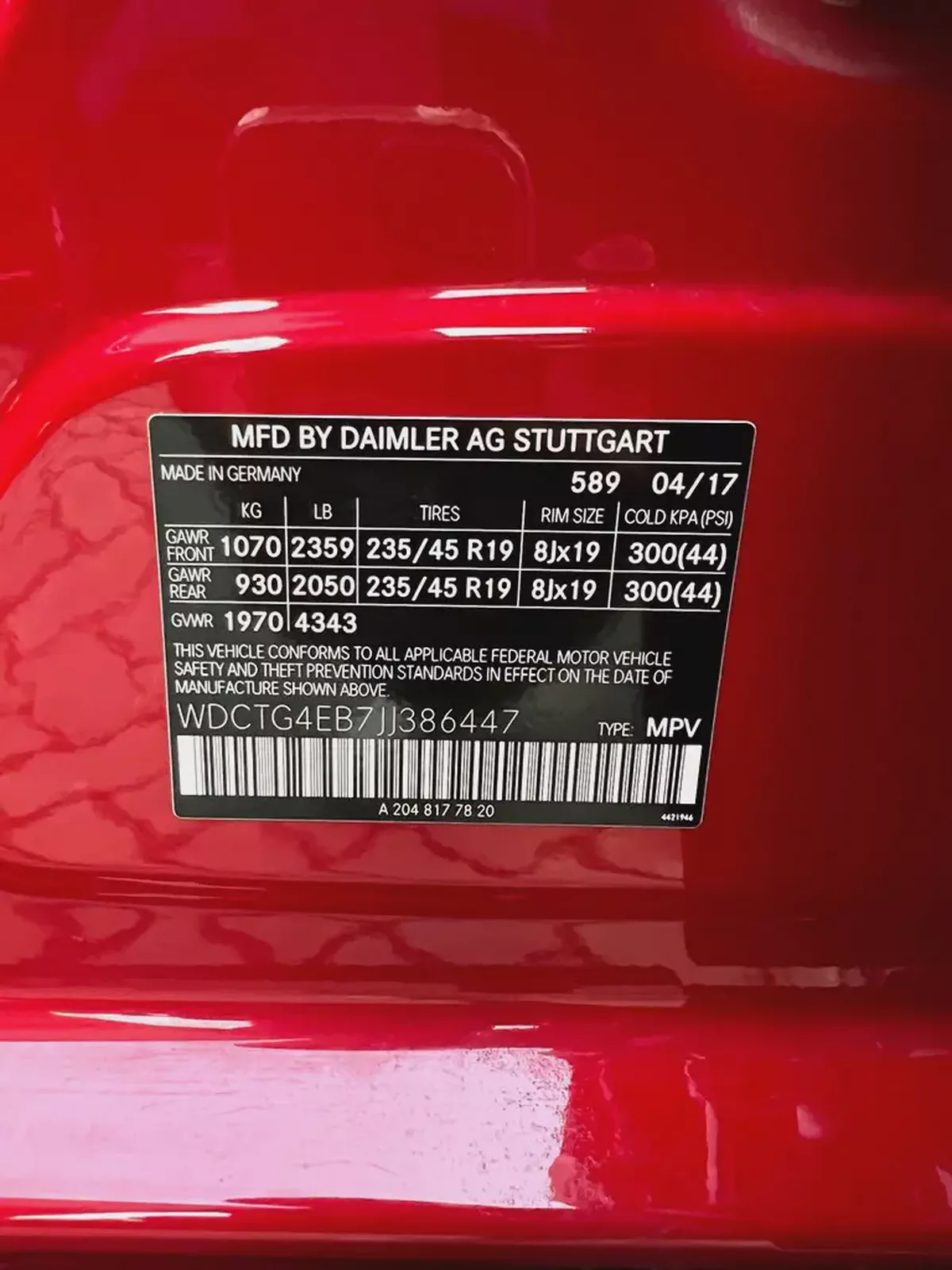 Mercedes-Benz GLA 250 2018 - American Specs-12-12