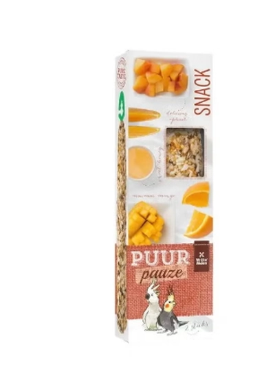 Witte Molen Puur Pauze Sticks with Apricot & Mango for Large Parakeet & Cockatoo-2