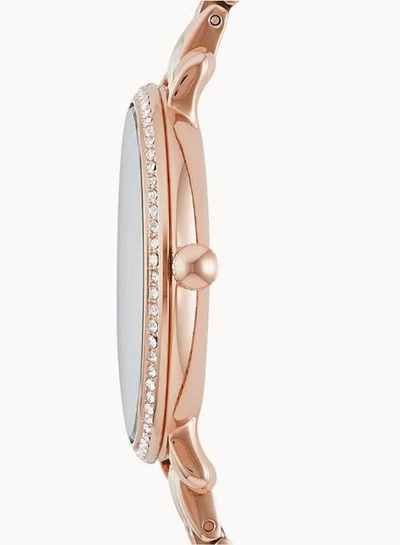 Fossil Women's Water Resistant Stainless Steel Analog Wrist Watch ES3546 - 36 mm - Rose Gold-5