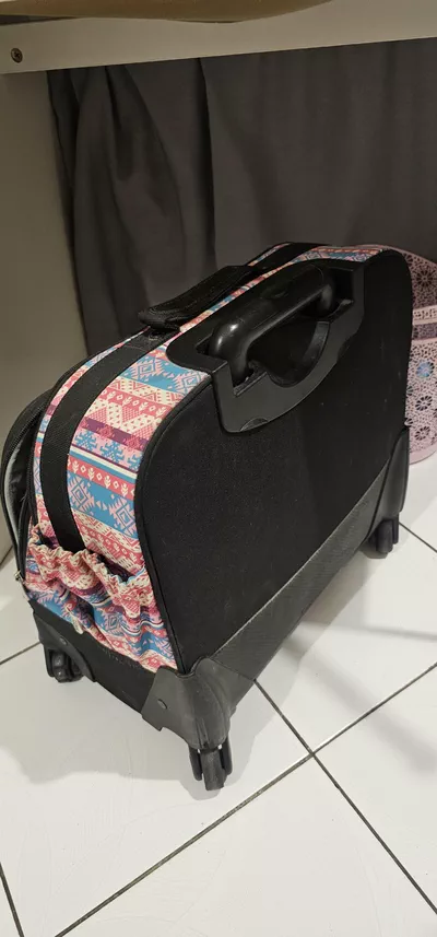 Wires Brand Trolley School bag-7