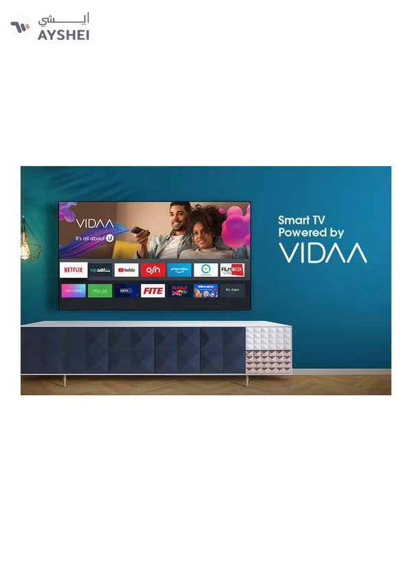 Hisense 50-Inch-4K LED Ultra HD Android Smart TV- VIDAA OS-with Refresh rate 120Hz- Dolby Sound system 50A6GS Black
