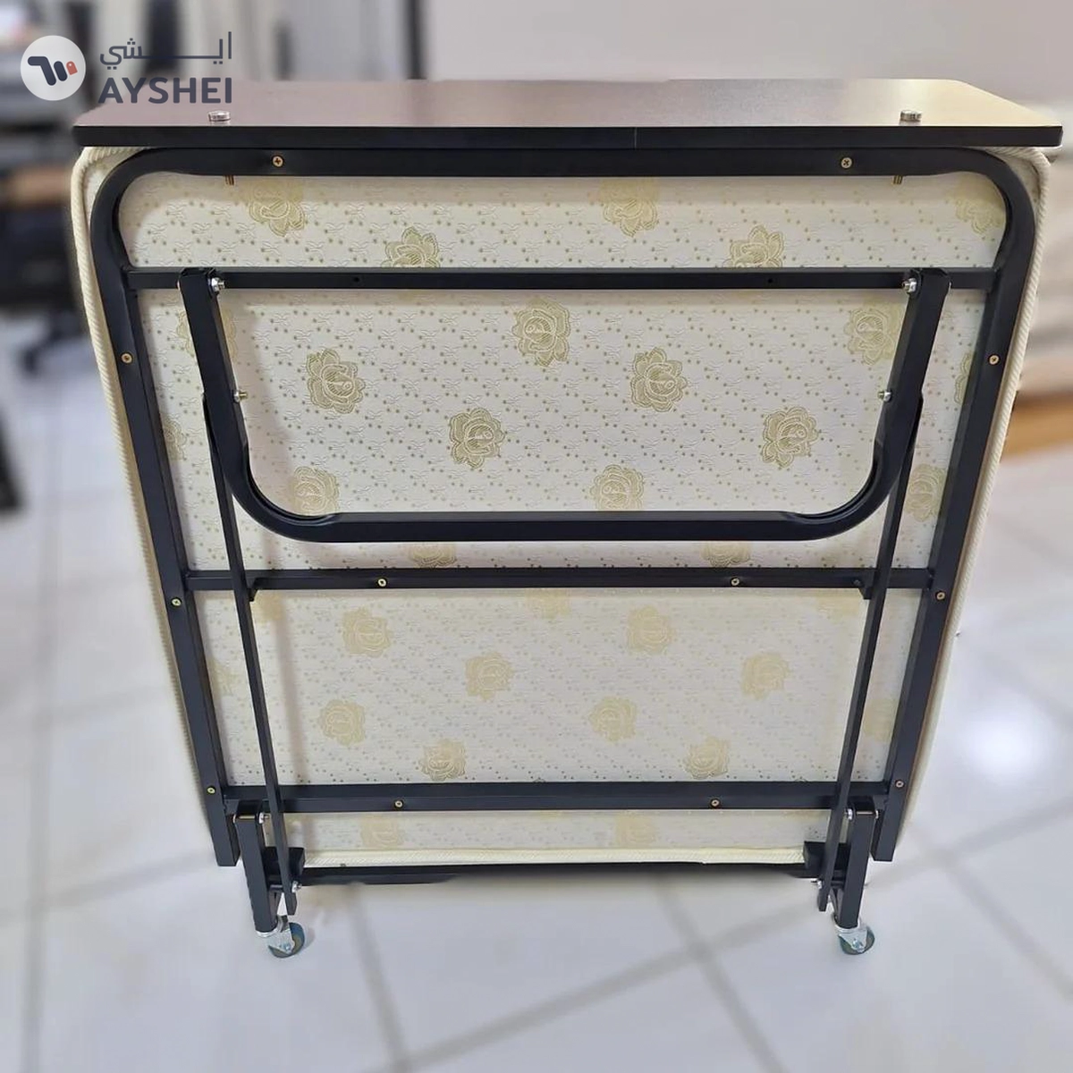 Folding Roll Away Bed With Mattress-2-2