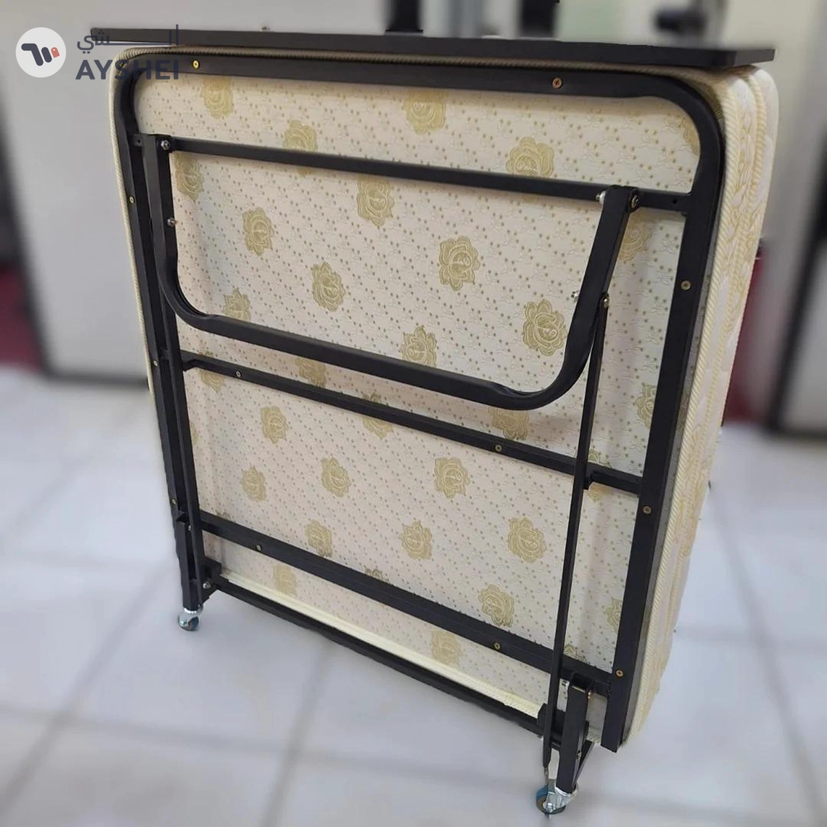 Folding Roll Away Bed With Mattress-1-1