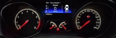 Ford Focus ST ( 2016 Model ) in Yellow Color GCC Specs-5