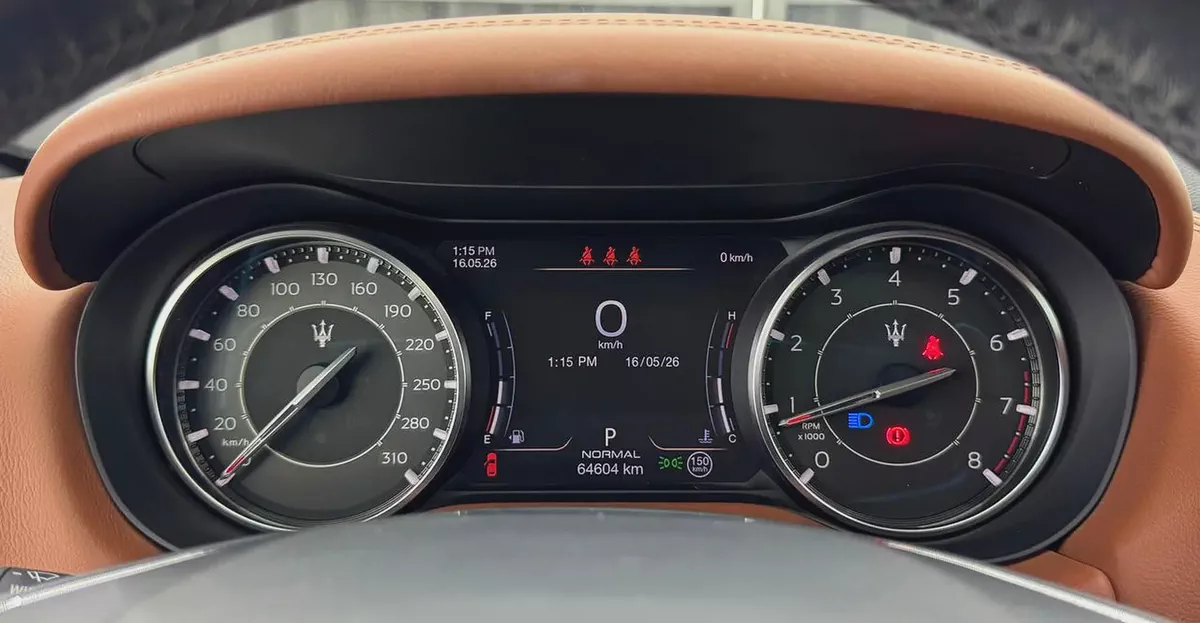 Maserati Ghibli GT Hybrid 2021 | GCC | Original paint | Well maintained-13-13