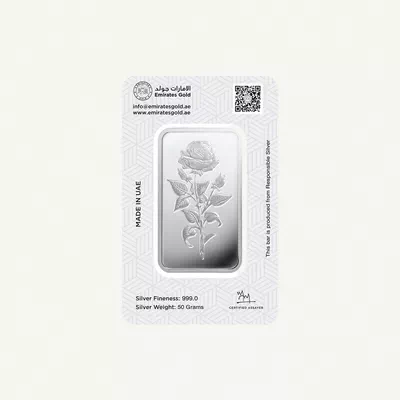 50 g Emirates Gold Silver Bar-1