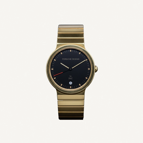 Porsche Design by IWC - Full Yellow Gold Black Dial 33mm with Date |Used (Fair) | Year of production 2000 (Approximation) | No original box | No original papers