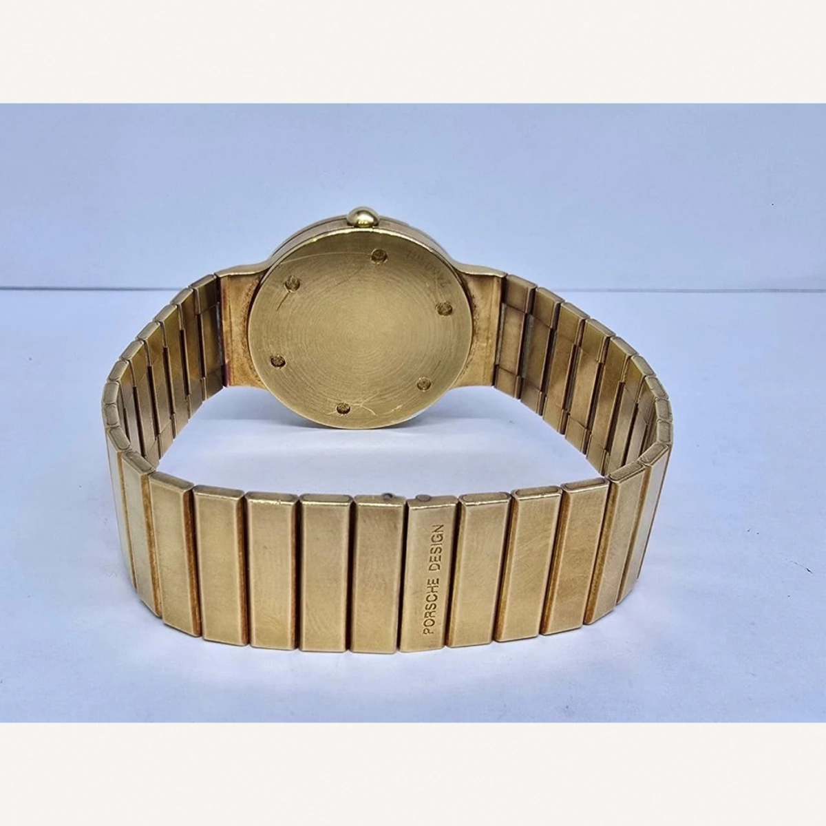 Porsche Design by IWC - Full Yellow Gold Black Dial 33mm with Date |Used (Fair) | Year of production 2000 (Approximation) | No original box | No original papers-5-5