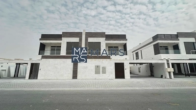 🌟 Brand New 5-Bedroom Villa with Driver's Room | AED 170,000 Yearly | Hoshi, Sharjah 🌟-0