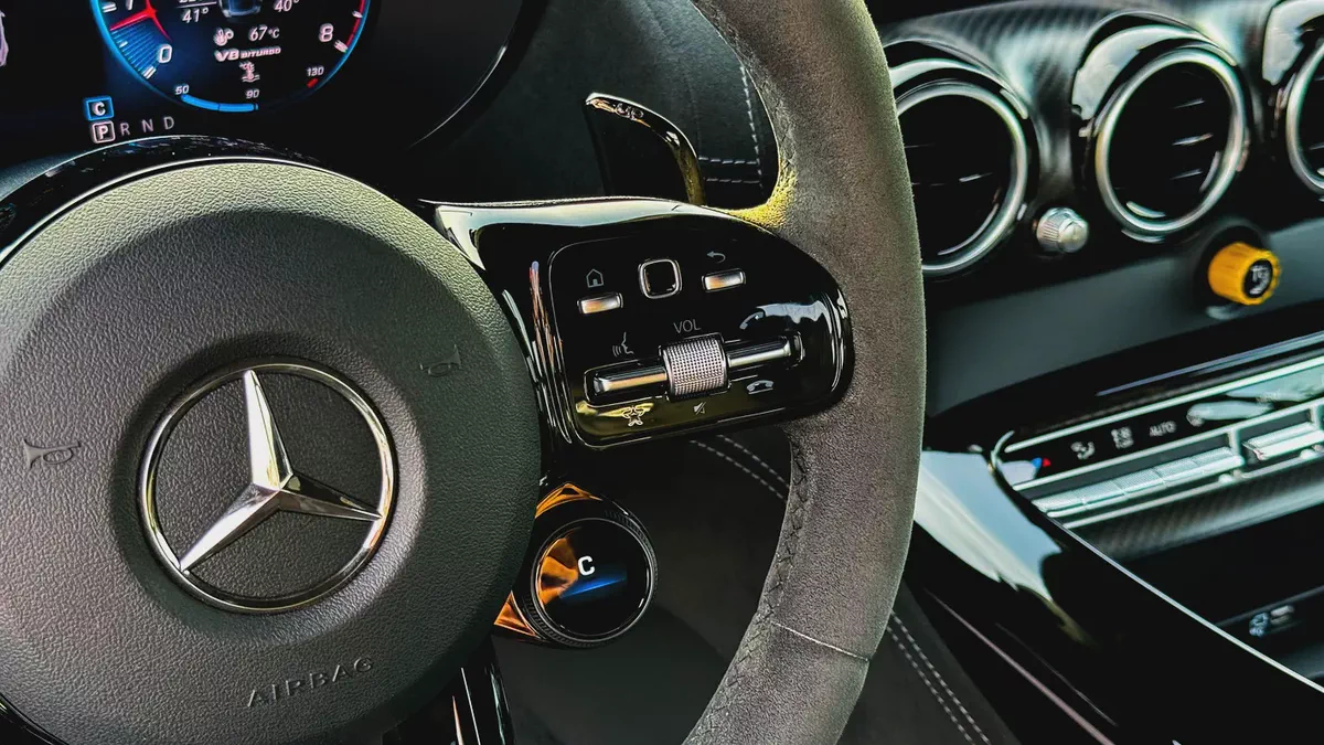 Mercedes AMG GT-Black Series 2021 GCC Full Service History 4.4L Biturbo V8-10-10