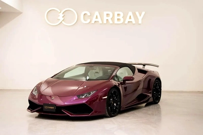 AED 17,164 PM | LAMBORGHINI HURACAN SPYDER 2017 | LP 610 | WELL MAINTAINED | 1 YEAR WARRANTY-4