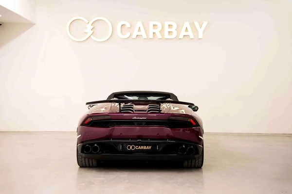 AED 17,164 PM | LAMBORGHINI HURACAN SPYDER 2017 | LP 610 | WELL MAINTAINED | 1 YEAR WARRANTY