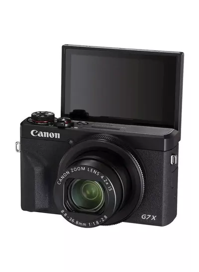 Canon PowerShot G7 X Mark III Point And Shoot Camera 20.1MP 4.2x Zoom With Tilt Touchscreen, Built-In Wi-Fi And Bluetooth Black-2