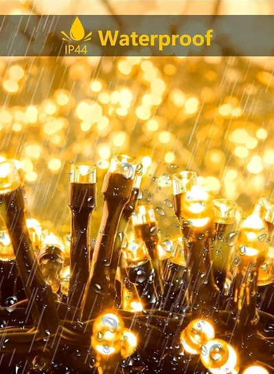 Warm White String Lights, 50 Meters with 450 LEDs, Battery-Powered for Eid, Weddings, Parties, Outdoor Spaces and Festive Decor-2
