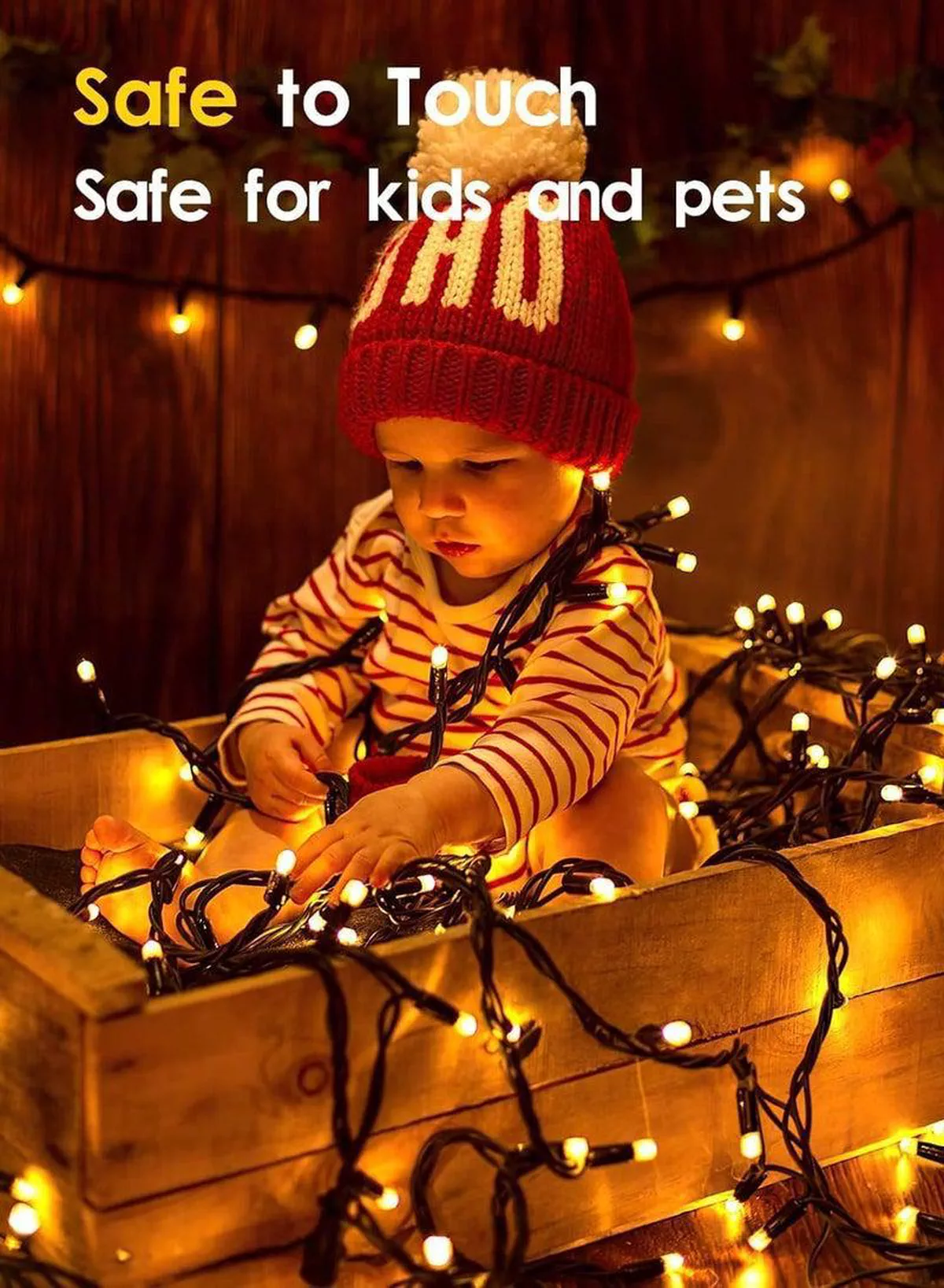 Warm White String Lights, 50 Meters with 450 LEDs, Battery-Powered for Eid, Weddings, Parties, Outdoor Spaces and Festive Decor-1-1