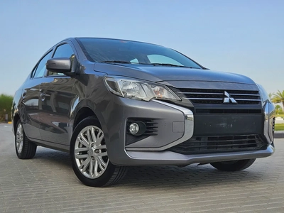 2023 Mitsubishi Attrage GLX - GCC Specs - Excellent condition With Navigation Low KM Eco City Car-4