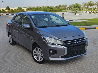 2023 Mitsubishi Attrage GLX - GCC Specs - Excellent condition With Navigation Low KM Eco City Car-5