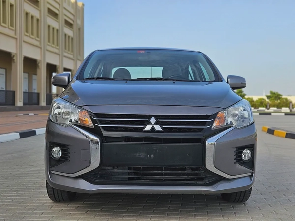 2023 Mitsubishi Attrage GLX - GCC Specs - Excellent condition With Navigation Low KM Eco City Car