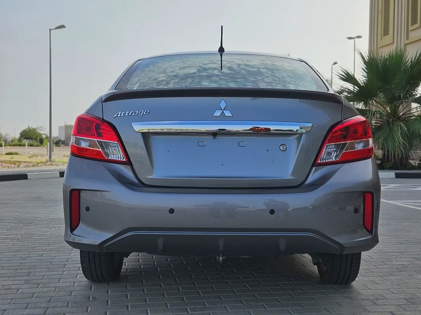 2023 Mitsubishi Attrage GLX - GCC Specs - Excellent condition With Navigation Low KM Eco City Car