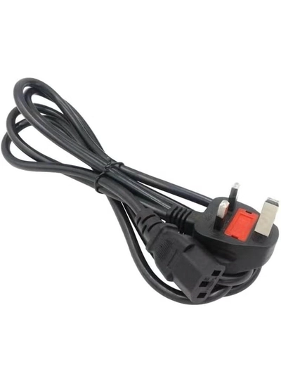 Eworld Power Cable 1.5M – High-Quality 13A Pure Copper Plug Wire with Protection Fuse, IEC C13 -5