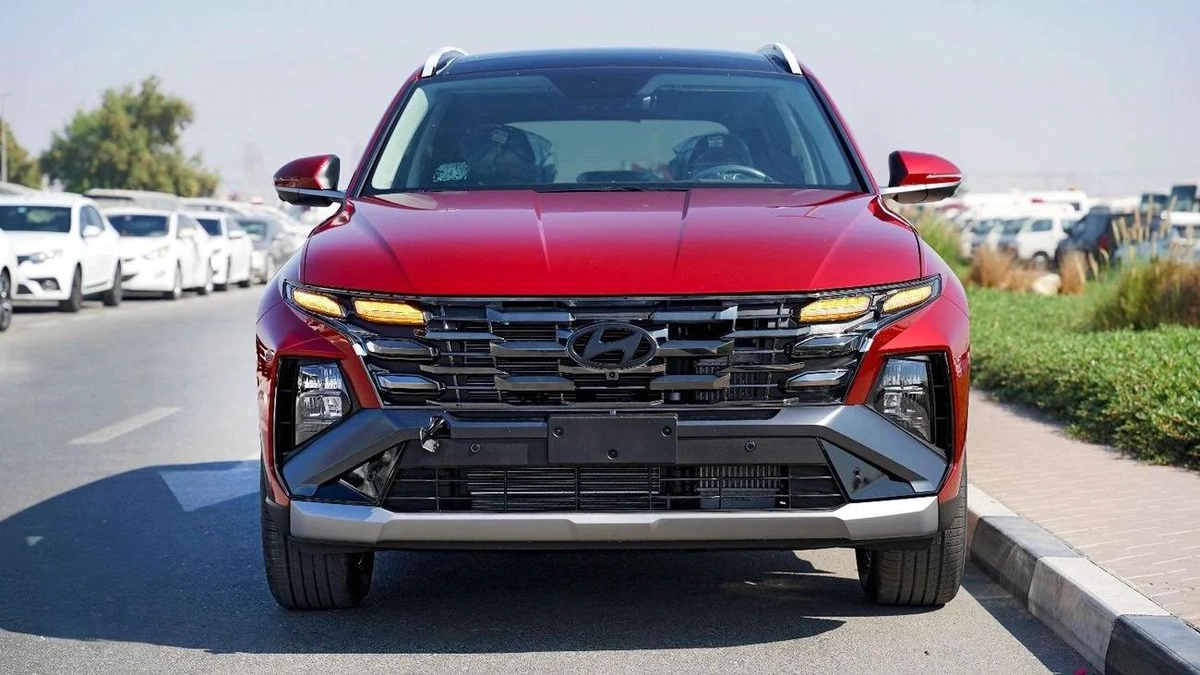 HYUNDAI TUCSON 2.0L PETROL GCC 2026 | RED EXTERIOR-7-7