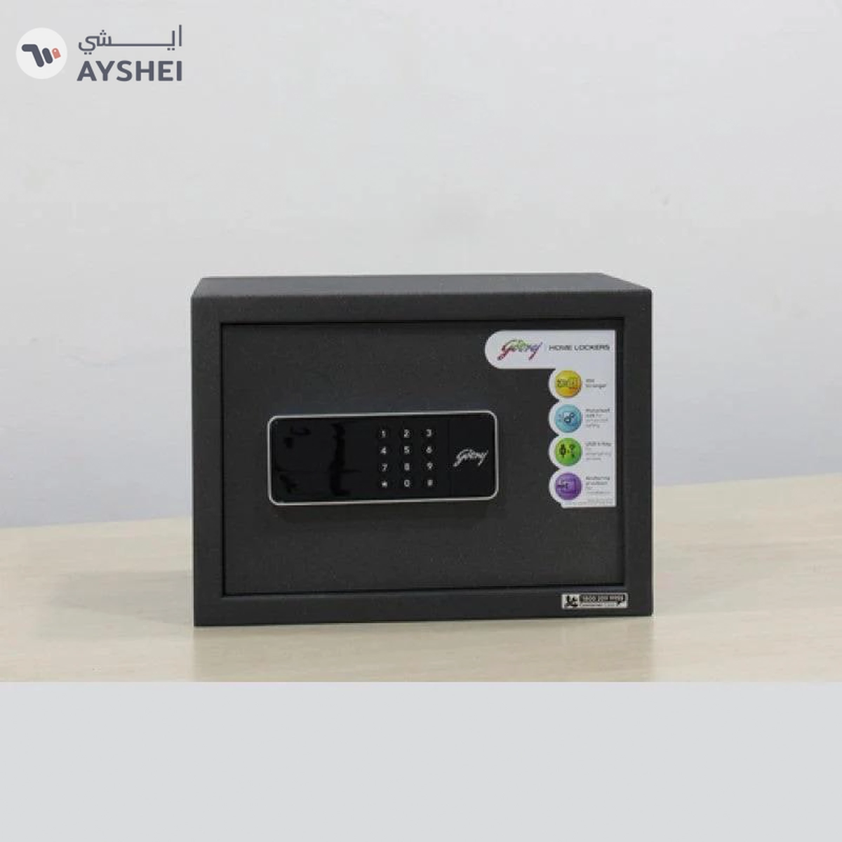 Godrej Home Electronic Safe, NX-PRO, 15L-1-1