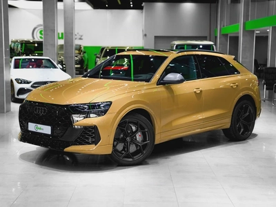 SWAP YOUR CAR for PERFORMANCE RSQ8 2025 SAKHIR GOLD - UNDER WARRANTY - ONLY 12,372 KM - TOP SPEC-0