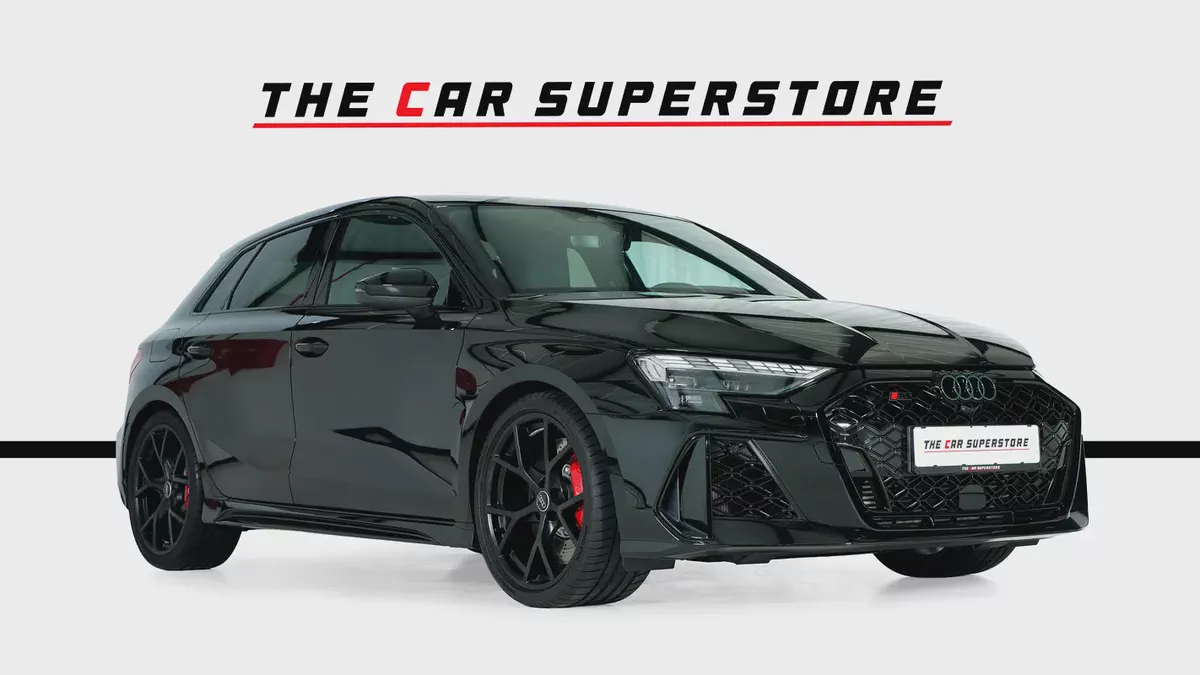 2026-Audi RS3 Hatchback-Metallic Black-Alcantra Trim-low Mileage-Warranty & Service Packages Availab-1-1