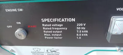 Royalty Generator 8Kw Gasoline Petrol engine Copper Moter-2