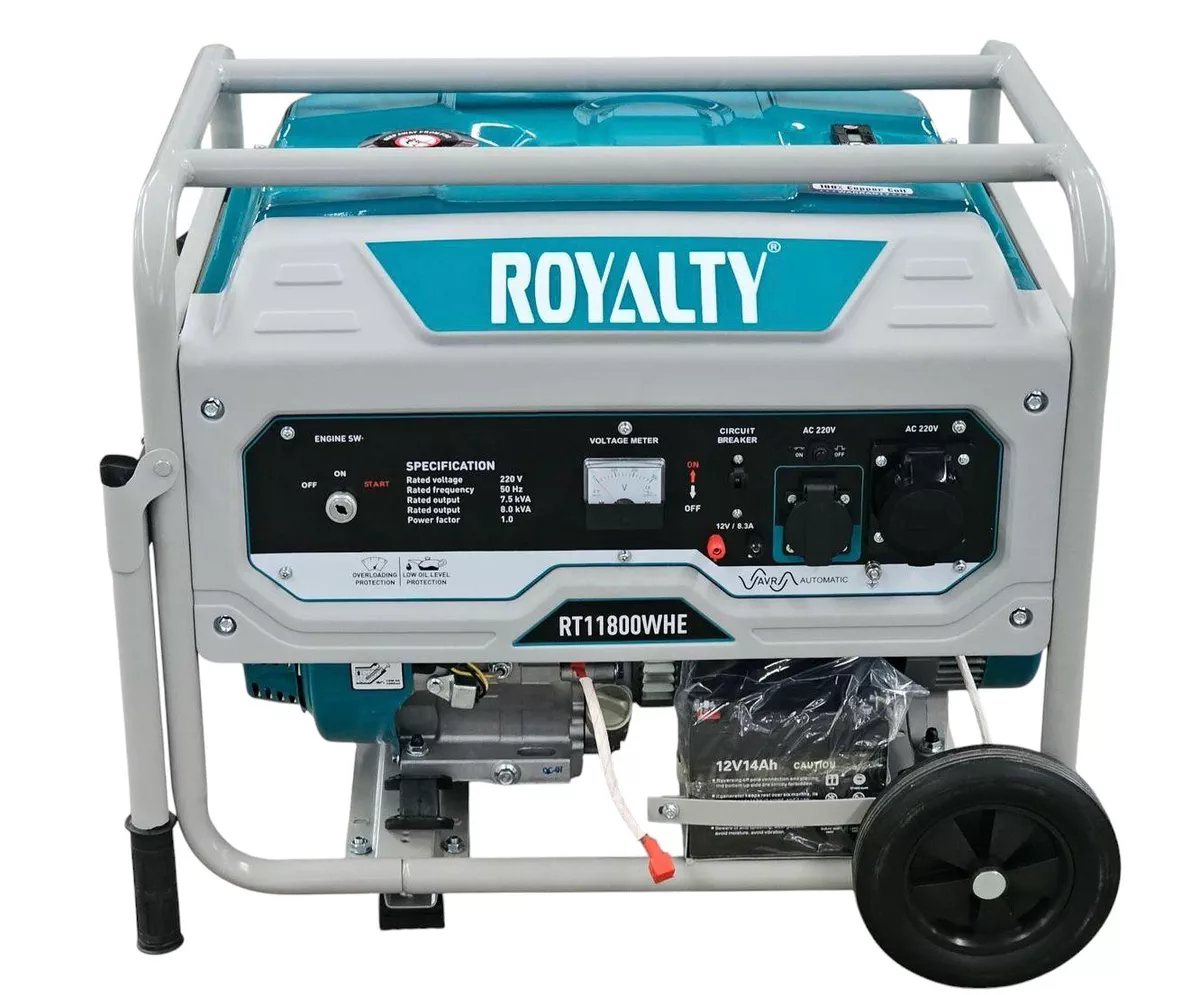 Royalty Generator 8Kw Gasoline Petrol engine Copper Moter-1-1
