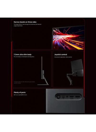 Xiaomi 24 inch G24i Gaming Monitor, Fast IPS Display, FHD Resolution, 180Hz Refresh Rate-1