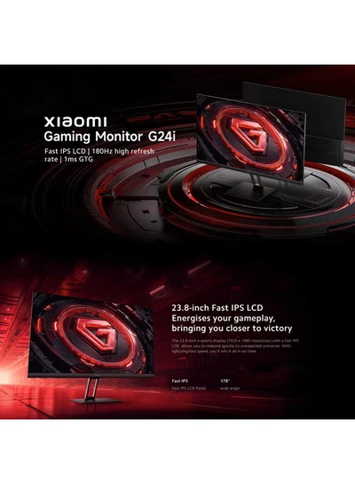Xiaomi 24 inch G24i Gaming Monitor, Fast IPS Display, FHD Resolution, 180Hz Refresh Rate-7