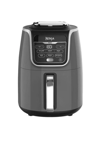 Ninja Air Fryer Max Xl Af160, Max Crisp, Air Roast, Bake, Reheat, Dehydrate 5.2 L 1700 kW AF160 Grey/ black-2