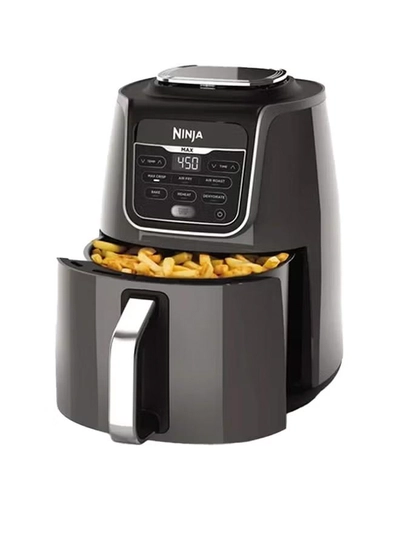 Ninja Air Fryer Max Xl Af160, Max Crisp, Air Roast, Bake, Reheat, Dehydrate 5.2 L 1700 kW AF160 Grey/ black-0
