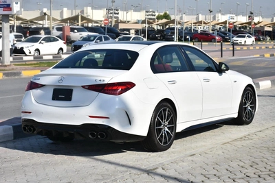 MERCEDES BENZ AMG C43 2023 | WHITE-16