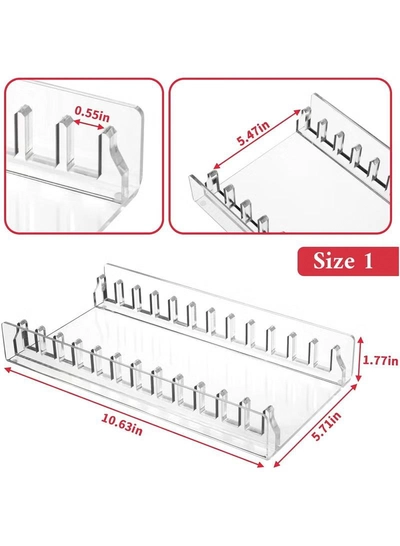 Eworld Acrylic Video Game Storage Organizer Stand for PS5/PS4/PS3-1