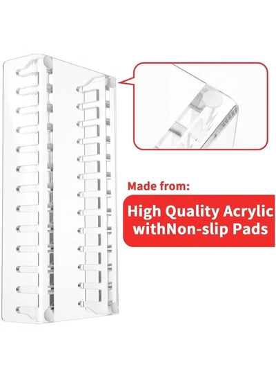 Eworld Acrylic Video Game Storage Organizer Stand for PS5/PS4/PS3-7