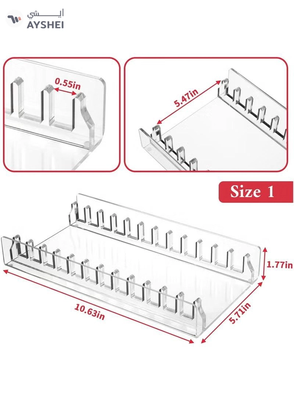 Eworld Acrylic Video Game Storage Organizer Stand for PS5/PS4/PS3