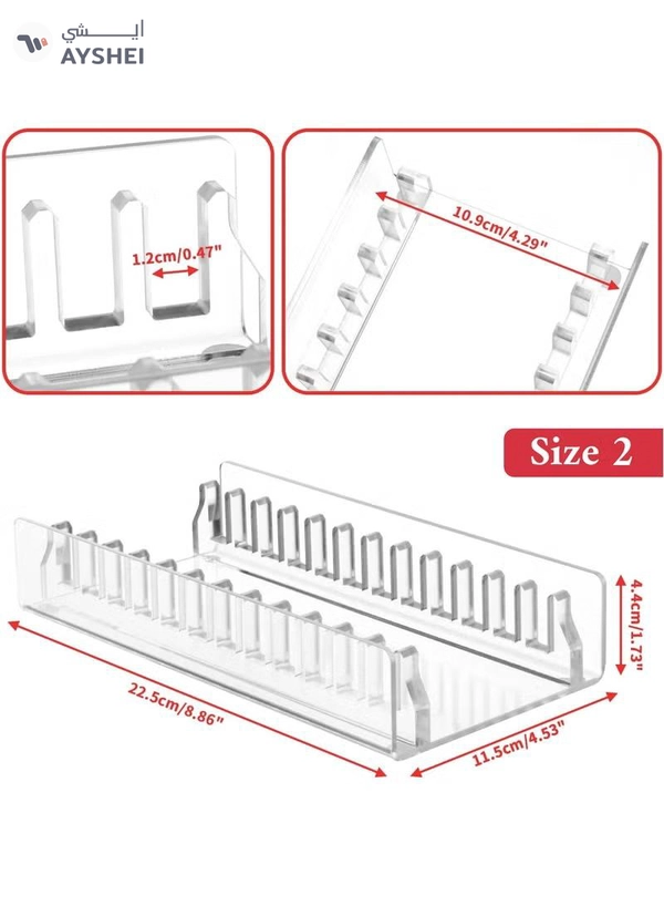 Eworld Acrylic Video Game Storage Organizer Stand for PS5/PS4/PS3