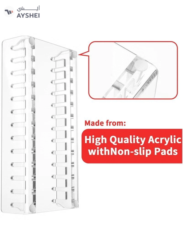 Eworld Acrylic Video Game Storage Organizer Stand for PS5/PS4/PS3