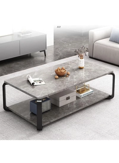 DubaiGallery Metal bedside coffee table end side table desk nordic marble glass home sofa tables light luxury living room side table-0