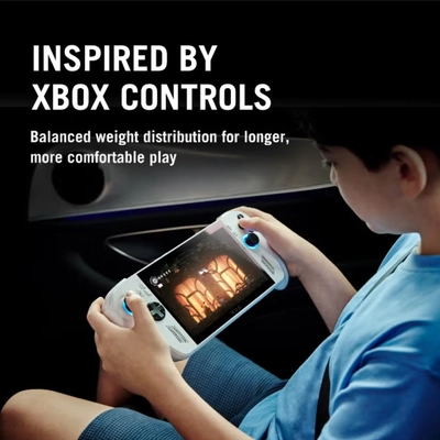 ASUS ROG XBOX ALLY Gaming Console With 7 Inch Full HD (1920X1080) Display 120Hz, AMD Ryzen Z2 A Processor/16GB RAM DDR5/512GB SSD/AMD Radeon Graphics/Windows 11 Home/Dolby Speaker TYPE C & Finger Print Sensor/ GARDENIA WHITE-5