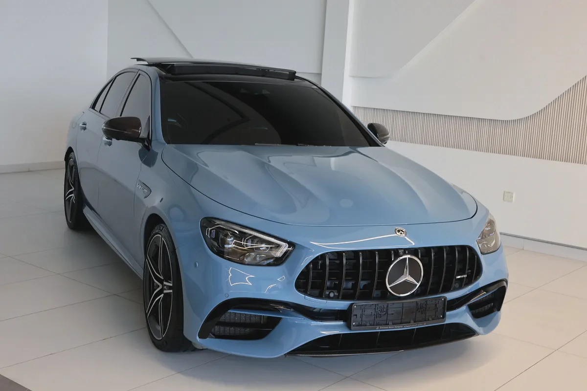 Mercedes-Benz AMG E63 S 2021 SPECIAL ORDER  -40000 KM-GCC SPECS-UNDER WARRANTY-FULL SERVICE HISTORY-5-5
