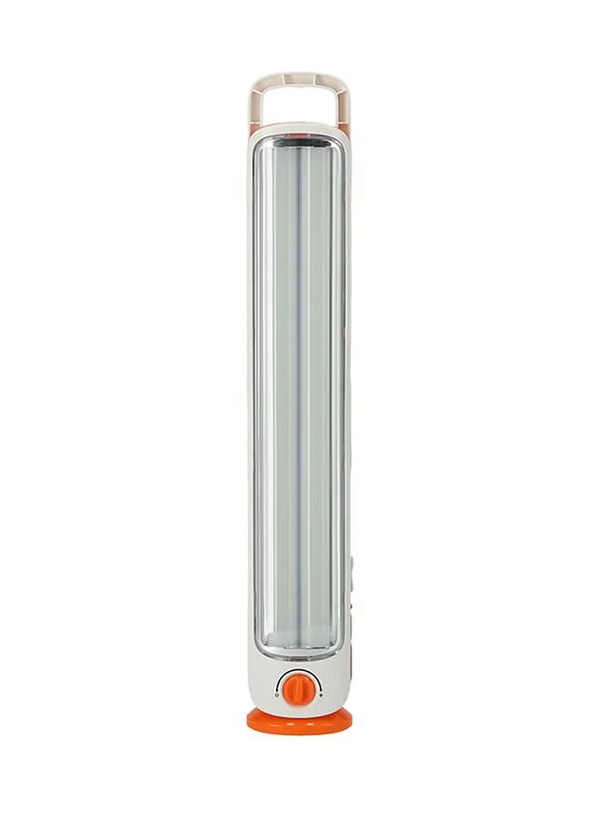 Olsenmark Rechargeable LED Emergency Lantern Orange/White 72x50x400mm