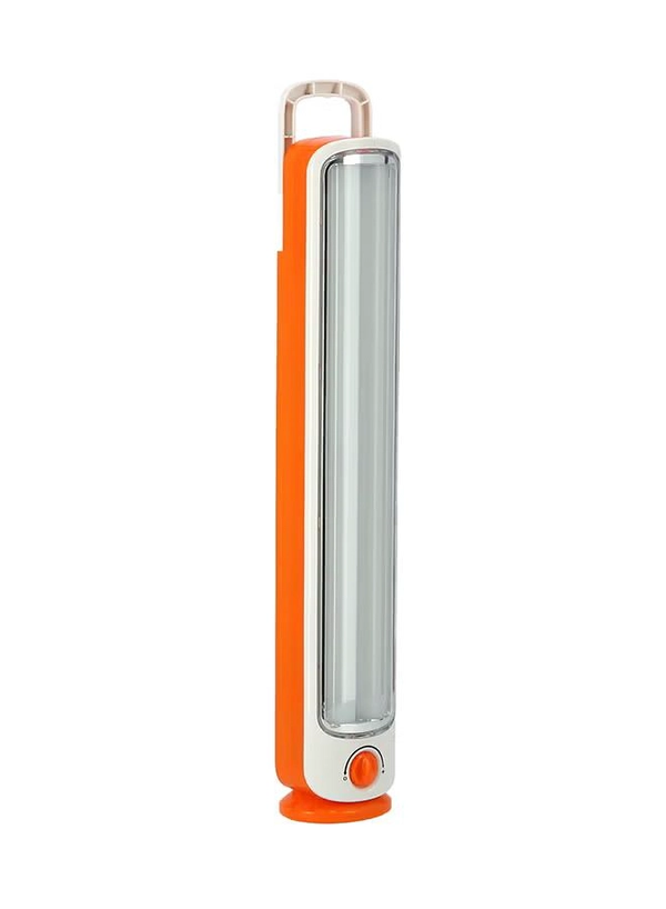 Olsenmark Rechargeable LED Emergency Lantern Orange/White 72x50x400mm