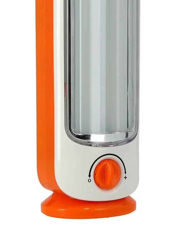 Olsenmark Rechargeable LED Emergency Lantern Orange/White 72x50x400mm